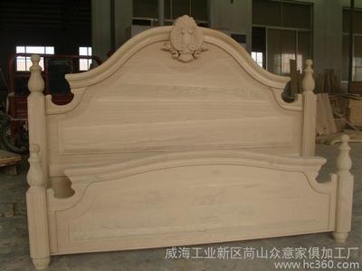 威海众意家具实木床001 匠心工艺与实木之美的高清鉴赏